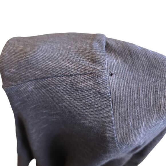 Horny Toad Fit and Flare Dress Charcoal Gray 3/4 Sleeve Empire Waist Size M - Picture 4 of 7